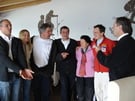 Inauguration of the new lifts an pistes in the skiresort Carezza