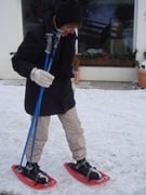 Schneeschuhwanderung mit Monika