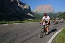 Florians Triumph bei der Maratona dles Dolomites 2010