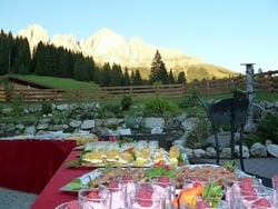 Desserts under the Rosengarten