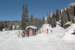 Skiing in Carezza- a dream!