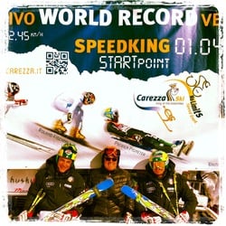 SPEEDKING 2013 on the 1st of april 2013 at Carezza on the slope Pra di Tori